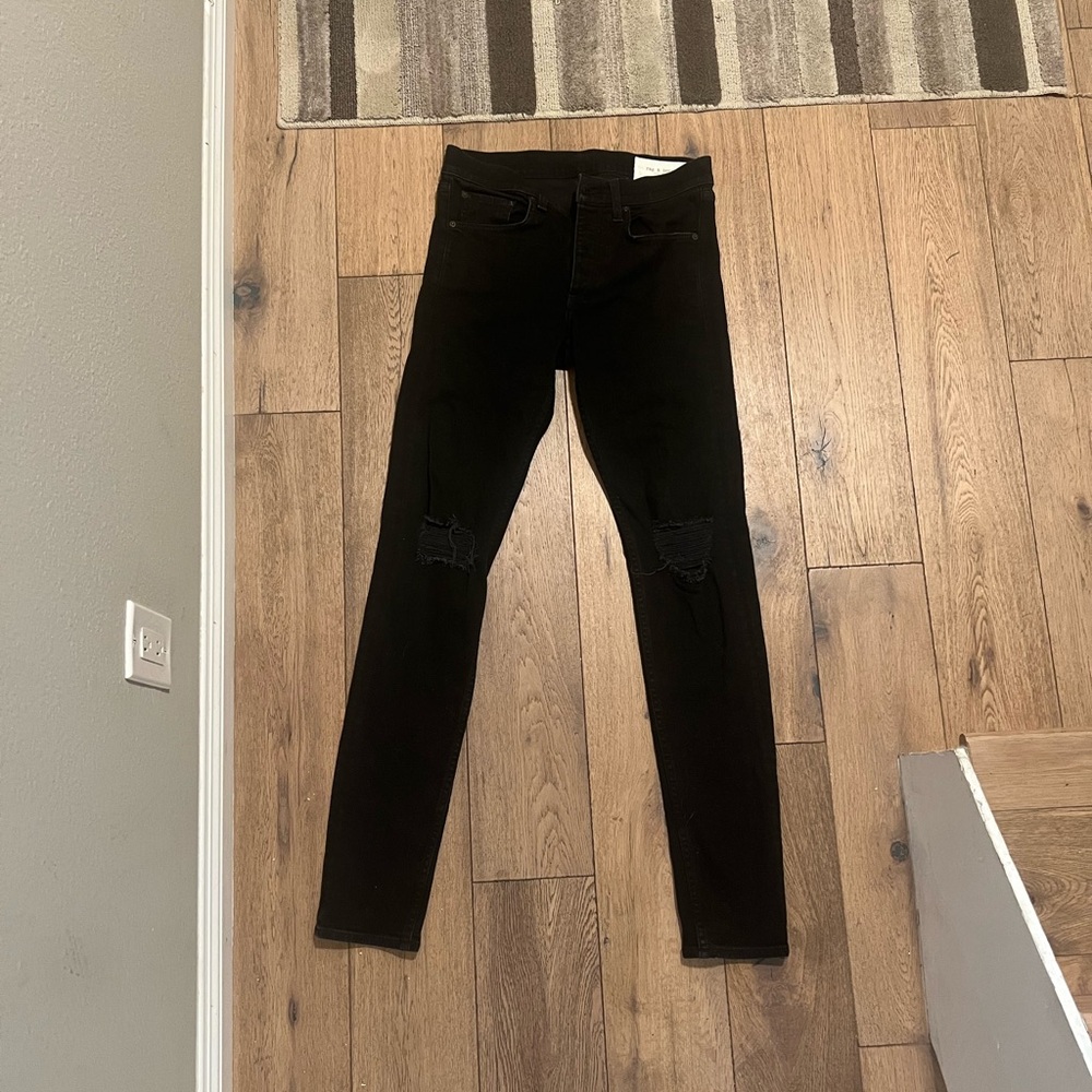 Rag & Bone Fit 1 Ripped Jeans